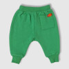Baby Sweat Set, Fashion Embroidery, Purple & Green