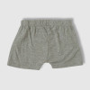 Baby Round Neck T-Shirt  With Short Pant Set, Fashion Print, Grey Colour