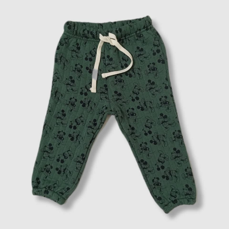 Baby Sweat Set, Fashion Cartoon Print, Green