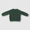 Baby Sweat Set, Fashion Cartoon Print, Green