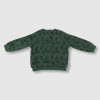 Baby Sweat Set, Fashion Cartoon Print, Green