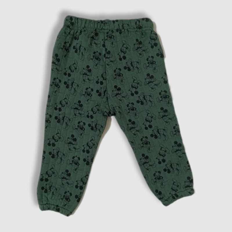 Baby Sweat Set, Fashion Cartoon Print, Green