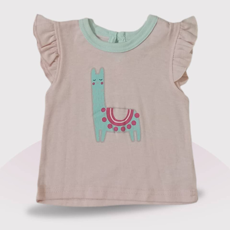 Baby 3Pcs Starter Set, Fashion Print, Light Pink Colour