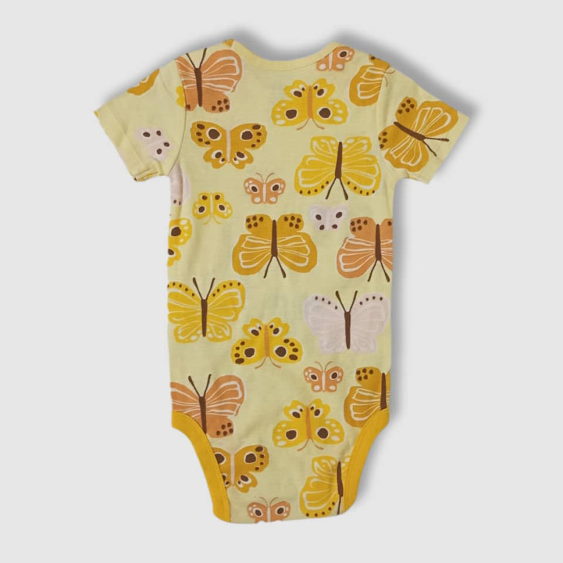 Baby 3Pcs Set, Fashion Print, Blue & Yellow Colour