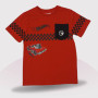 Round Neck T-Shirt , Fashion Hotwheels, Red