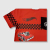 Round Neck T-Shirt , Fashion Hotwheels, Red