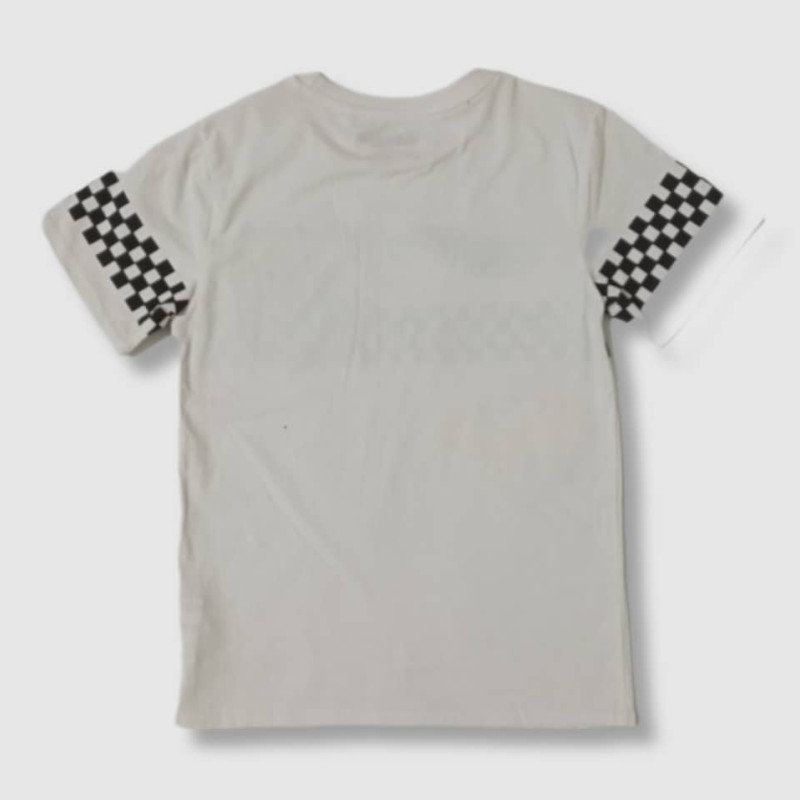 Round Neck T-Shirt , Fashion Hotwheels, White